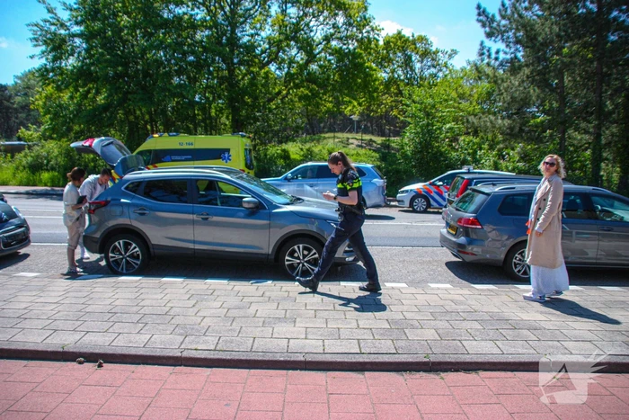 Schade na kettingbotsing tussen drie voertuigen