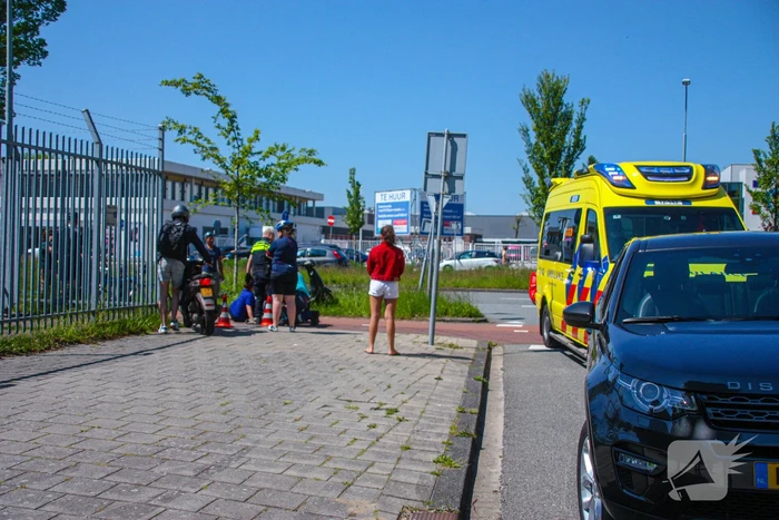 Scooterrijder gewond bij ongeval