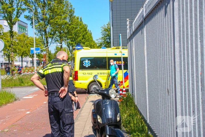 Scooterrijder gewond bij ongeval
