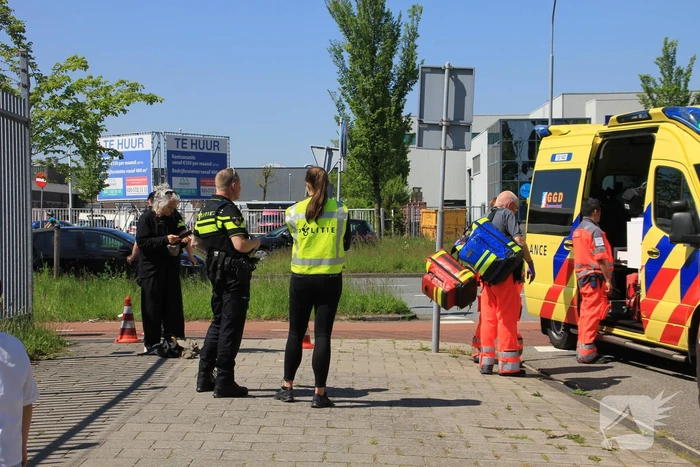 Scooterrijder gewond bij ongeval