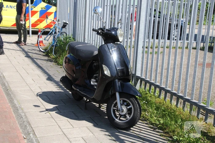 Scooterrijder gewond bij ongeval