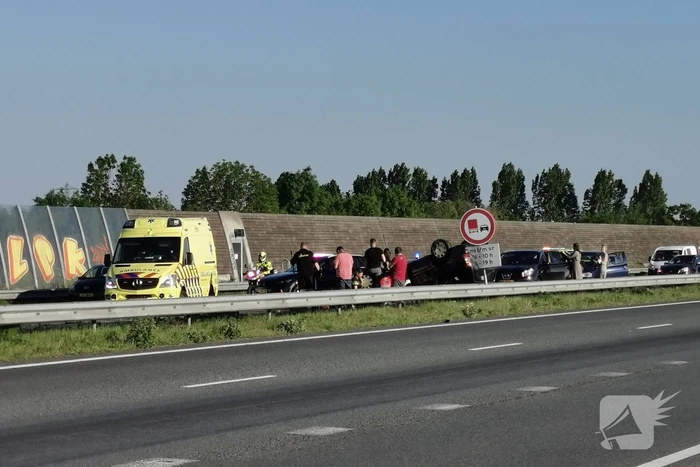 Meerdere voertuigen betrokken bij ongeval