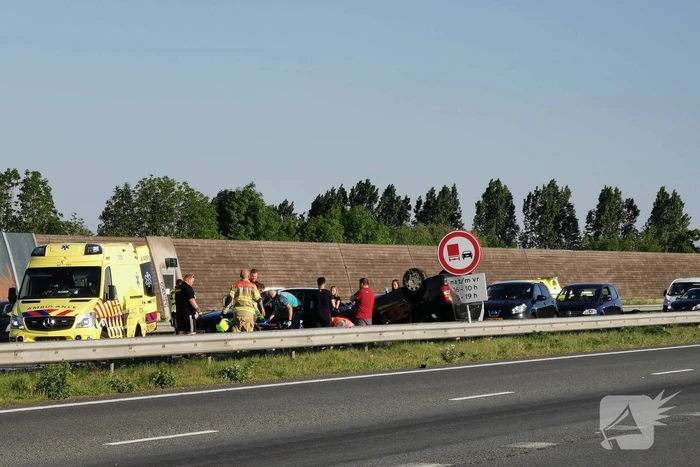 Meerdere voertuigen betrokken bij ongeval