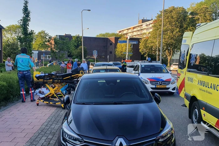 Scooterrijder gewond bij ongeval