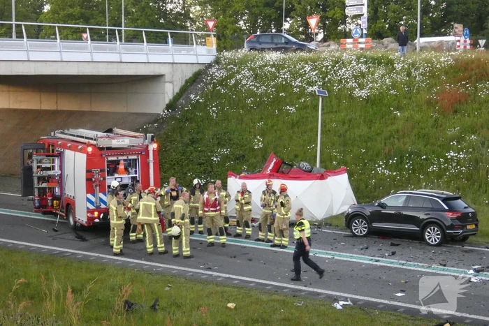 Vier doden en vijf gewonden bij zeer ernstig ongeval