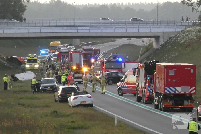 Vier doden en vijf gewonden bij zeer ernstig ongeval