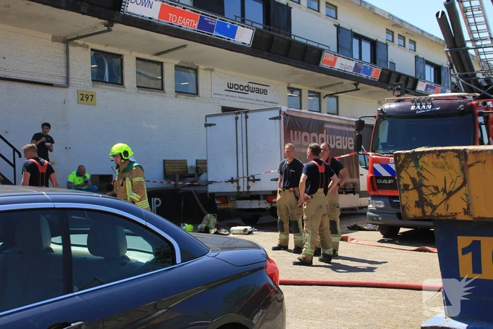 Grote brand in pand