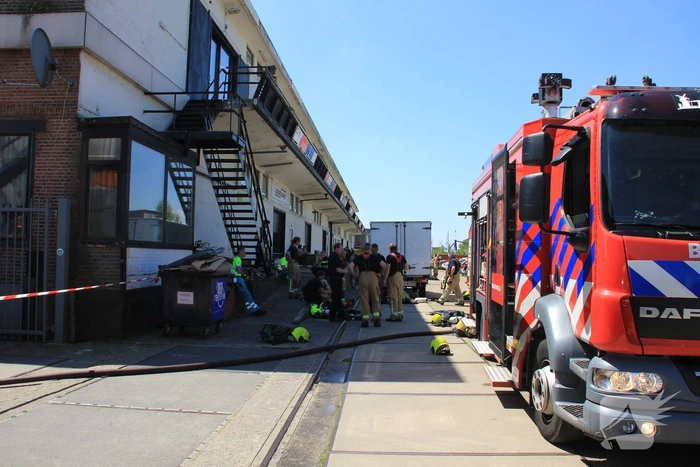 Grote brand in pand