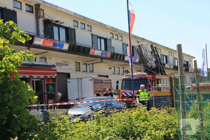 Grote brand in pand