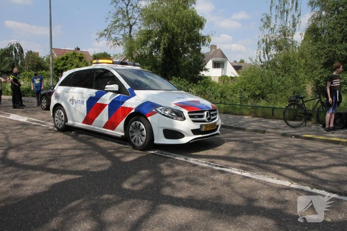 Fietser gewond bij botsing met auto