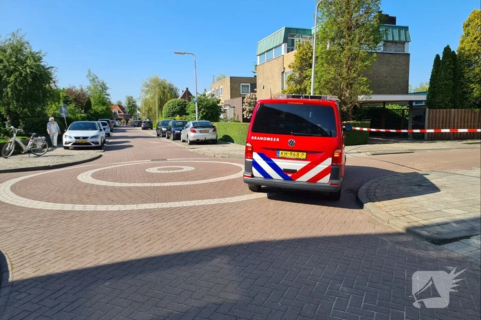 Gasleiding geraakt bij werkzaamheden