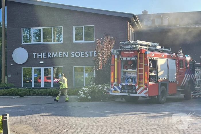 Brand in kelder van wellnescentrum
