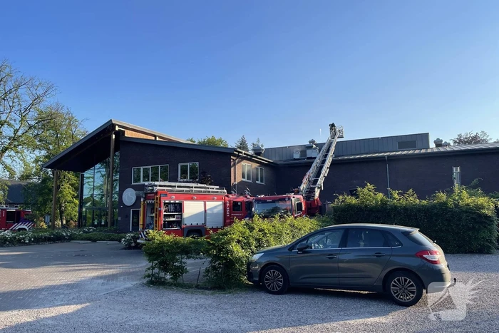 Brand in kelder van wellnescentrum