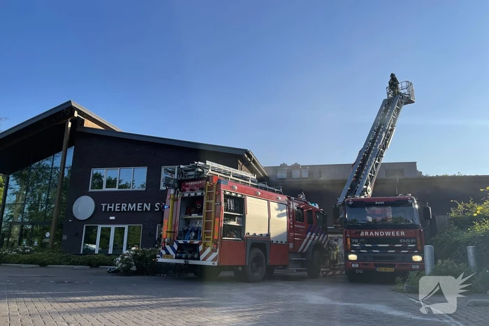Brand in kelder van wellnescentrum