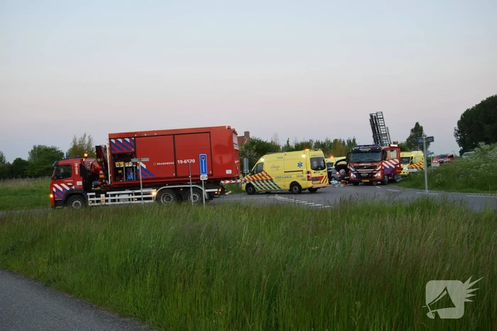 Meerdere gewonden na ernstig ongeval
