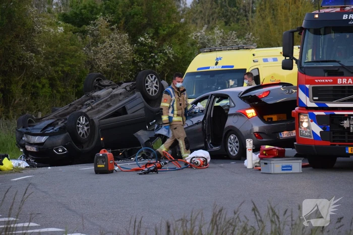 Meerdere gewonden na ernstig ongeval
