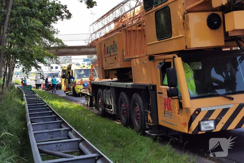 Rijksweg A12 112 meldingen Ede 