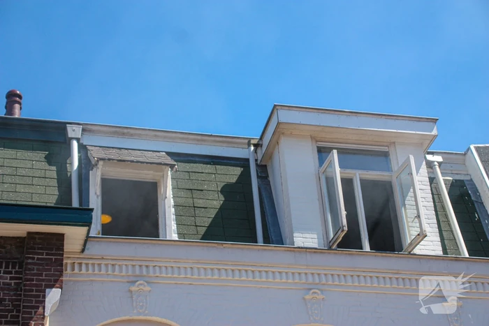 Brand op balkon van bovenwoning