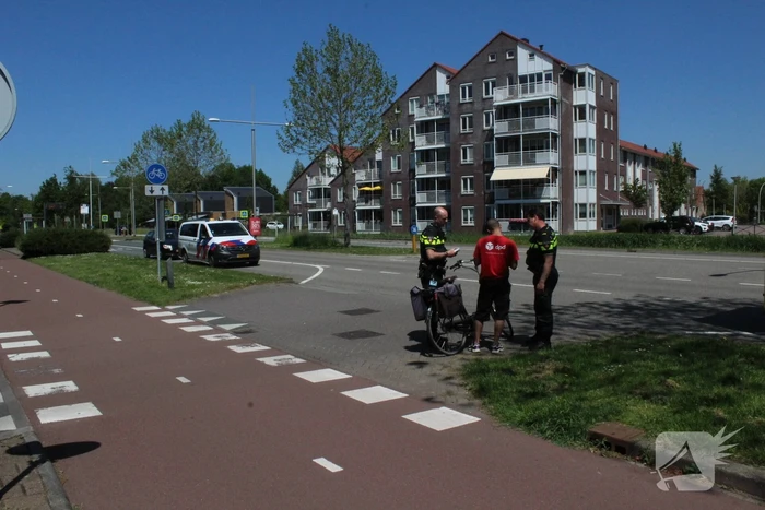 Fietsster gewond bij aanrijding