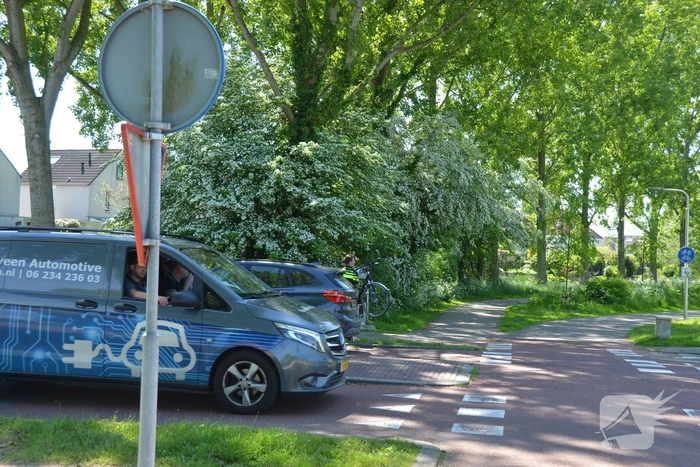Fietser gewond bij ongeluk met personenauto