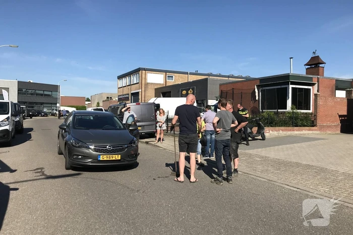 Scooterrijder aangereden door auto