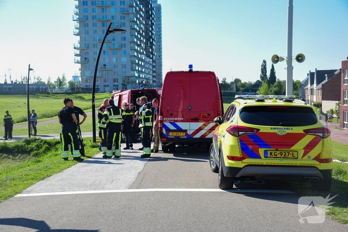 Hulpdiensten massaal ingezet voor persoon te water