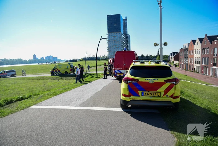 Hulpdiensten massaal ingezet voor persoon te water