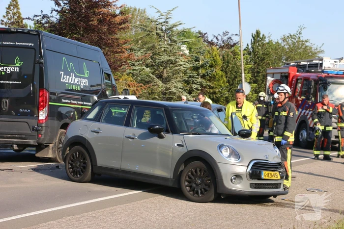 Persoon gewond bij aanrijding