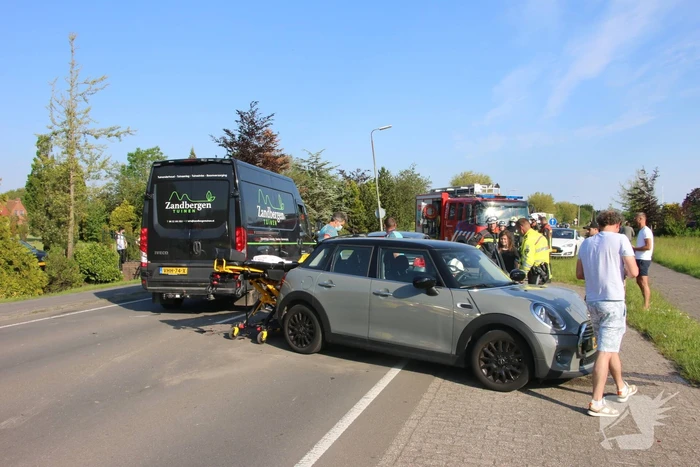 Persoon gewond bij aanrijding