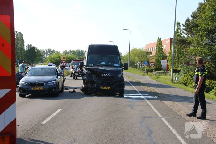 Persoon gewond bij aanrijding