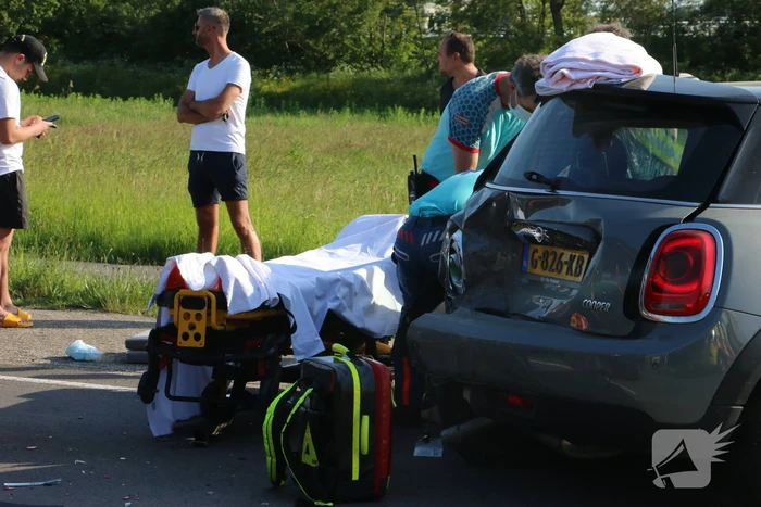 Persoon gewond bij aanrijding