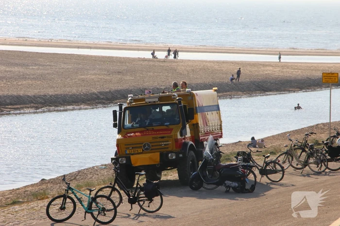 Grote zoekactie naar vermiste zwemmer