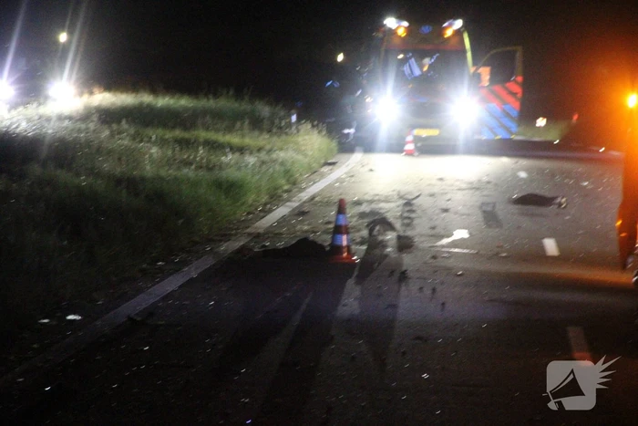 Twee dodelijke slachtoffers en één gewonde bij aanrijding