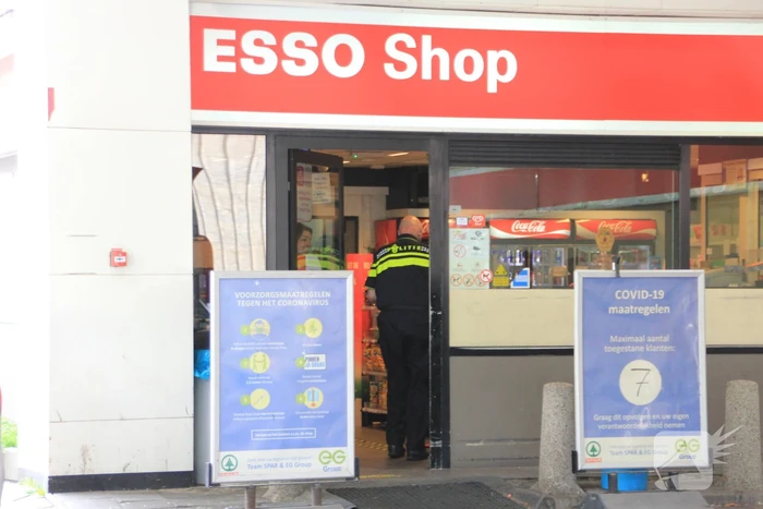 Man slaat op de vlucht na overval Esso-tankstation