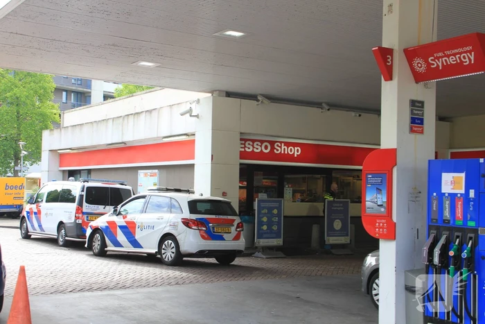 Man slaat op de vlucht na overval Esso-tankstation