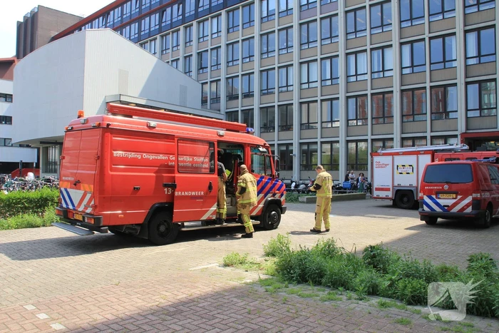 Vreemde lucht waargenomen gebouw VUmc