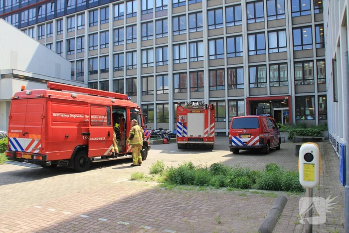 Vreemde lucht waargenomen gebouw VUmc