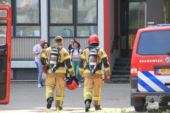 Vreemde lucht waargenomen gebouw VUmc