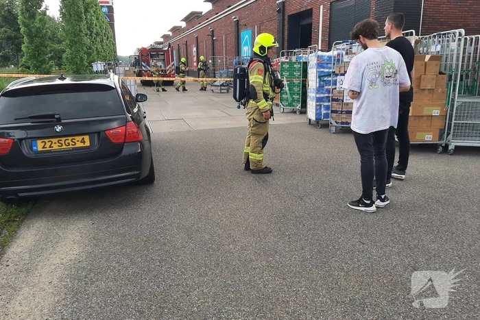 Winkels ontruimd door vreemde lucht