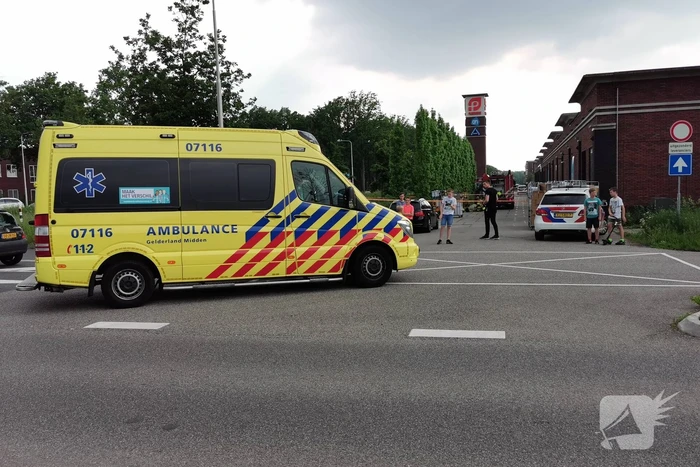 Winkels ontruimd door vreemde lucht