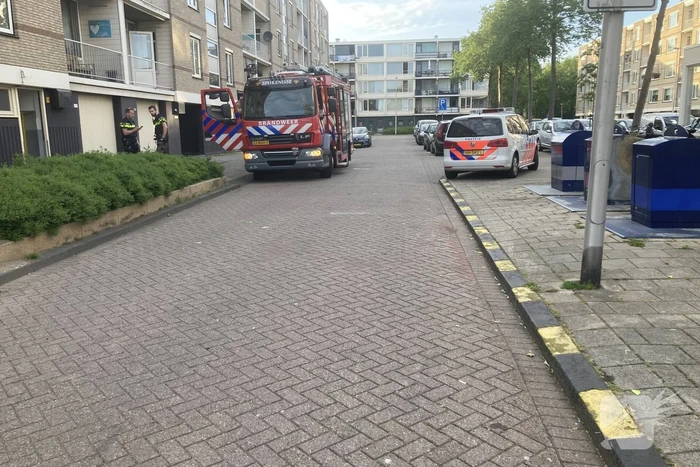 Onderzoek in kelderbox na gaslucht
