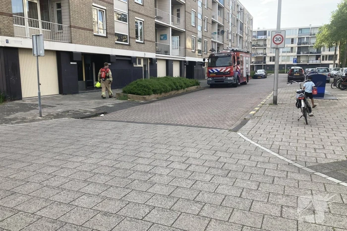Onderzoek in kelderbox na gaslucht