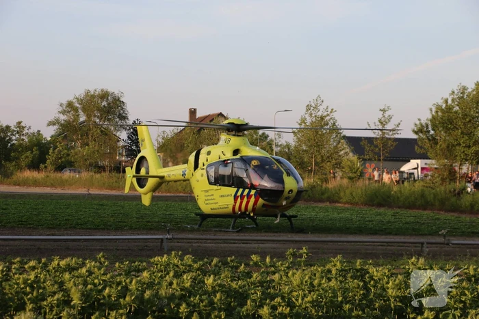 Scooterrijder zwaargewond na val