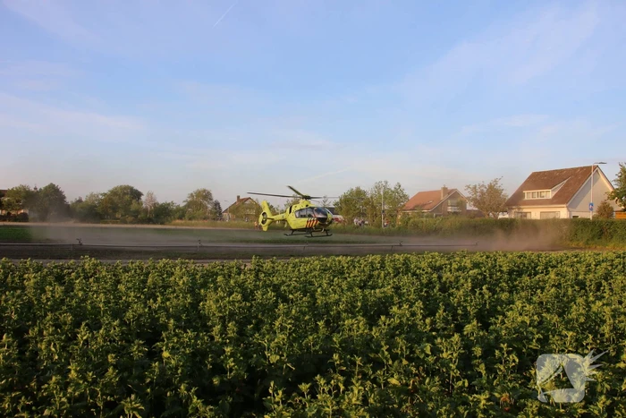 Scooterrijder zwaargewond na val