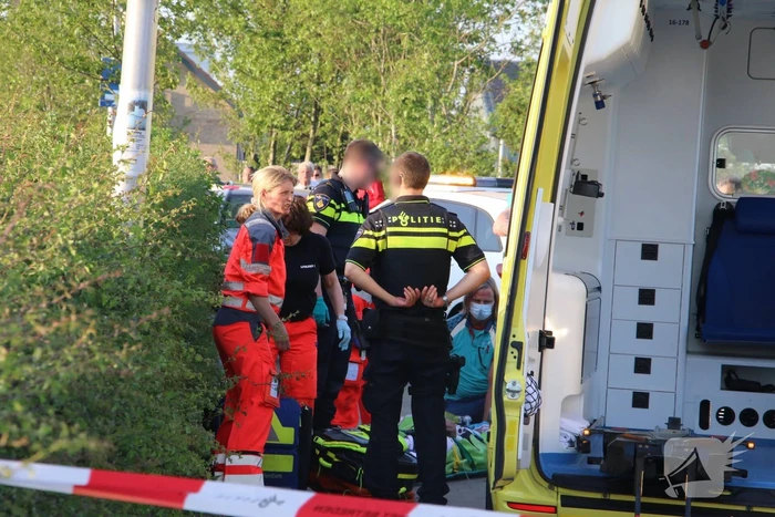 Scooterrijder zwaargewond na val