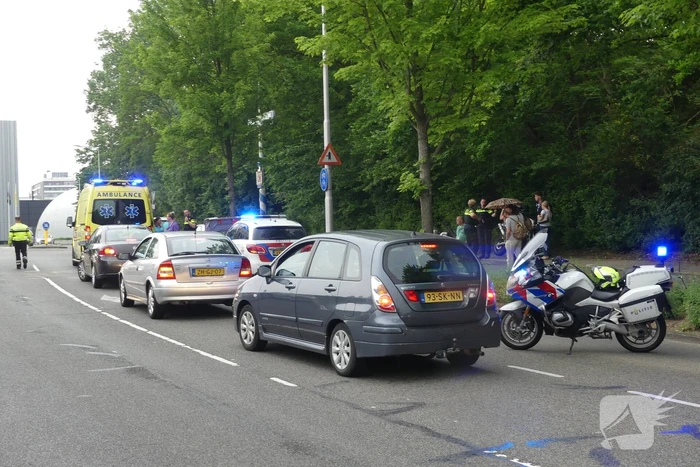 Persoon gewond bij aanrijding