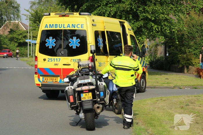 Meisje gewond door ongeval met scooter