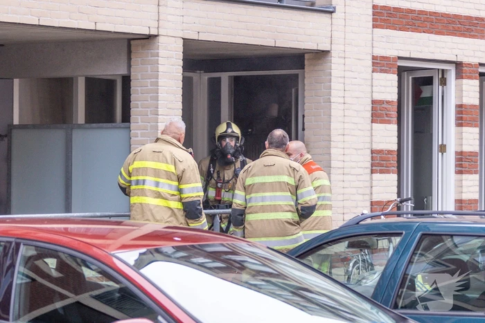 Veel rook bij keukenbrand in appartement