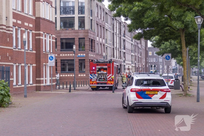 Veel rook bij keukenbrand in appartement