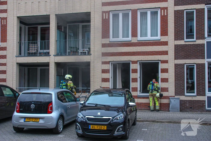 Veel rook bij keukenbrand in appartement